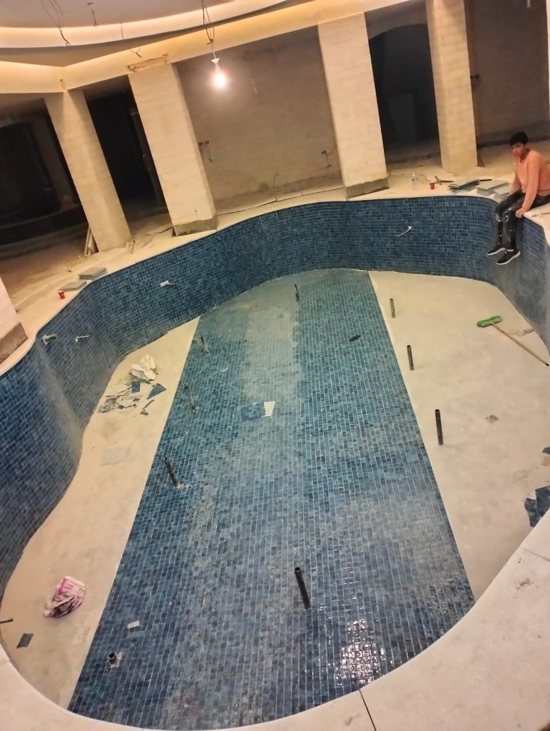 Swimming Pool Renovation, Steam Room & Sauna – Dabouq, Jordan