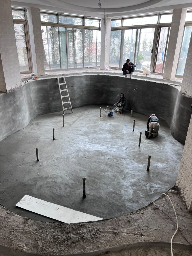 Swimming Pool Renovation, Steam Room & Sauna – Dabouq, Jordan