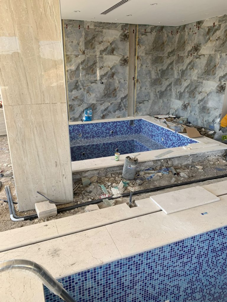 Private Villa Overflow Pool, Jacuzzi & Sauna – Jerash, Jordan